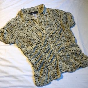 Silk shirt Jones New York Green & Brown 4/6